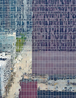 Andrea y Rob Stone, para su serie "City Reflections", inspirada en los abstractos reflejos de diferentes superficies reflectantes de la ciudad