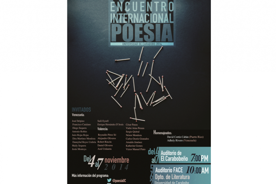 Encuentro Internacional Poesía Universidad de Carabobo
