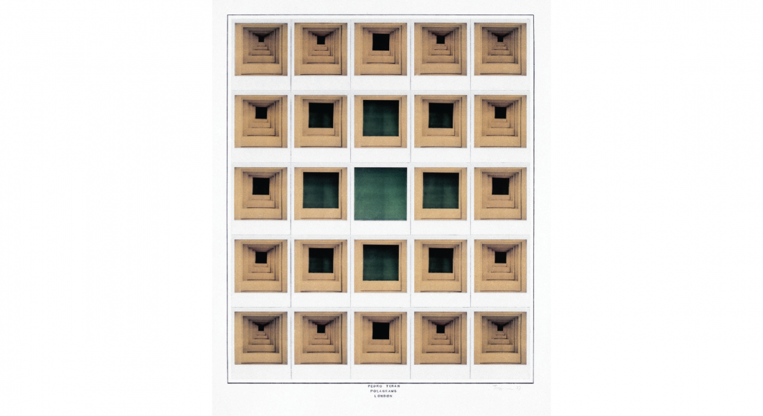 Pedro Tera?n-Polograms, 1974-Polar oid SX-70-Colección Particular