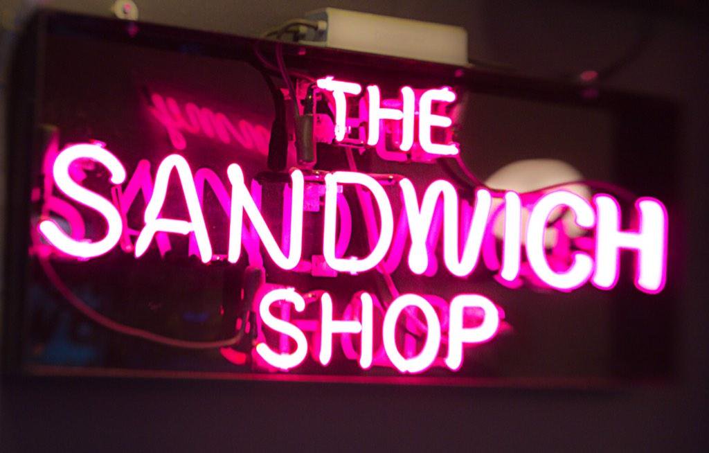 The sandwich shop