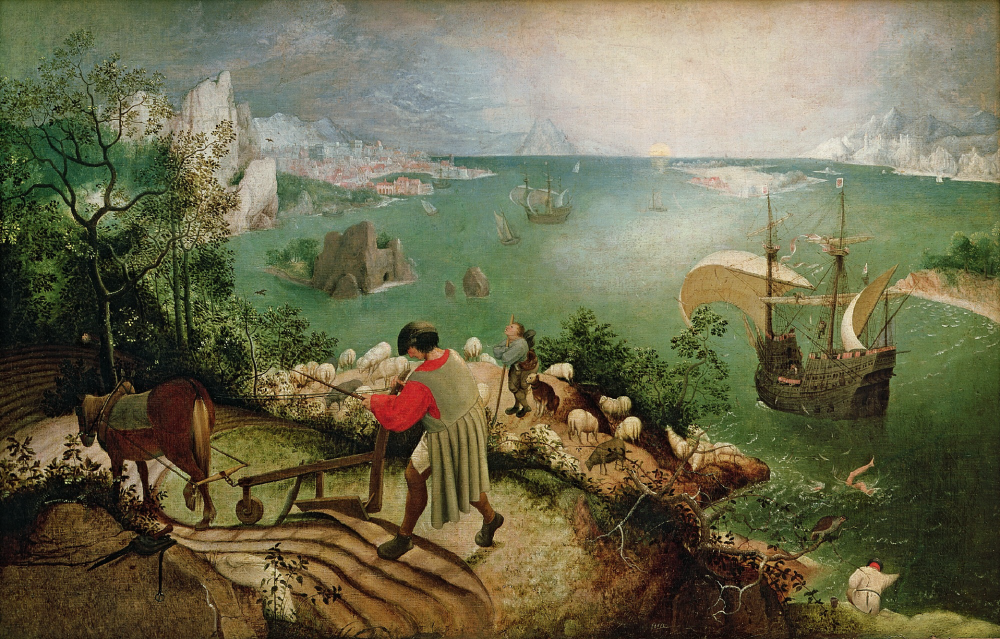 File:Pieter Bruegel de Oude - De val van Icarus
