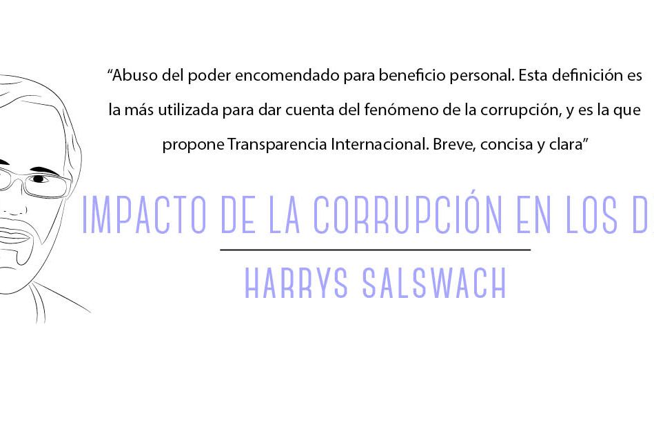 El impacto de la corrupción en los derechos humanos