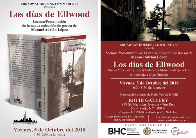 Manuel Adrián López presenta Los días de Ellwood