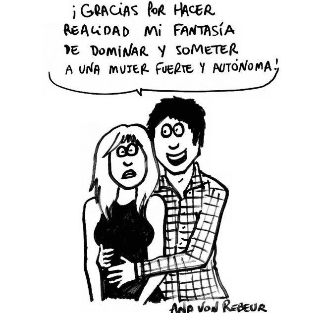 Ana von rebeur caricatura