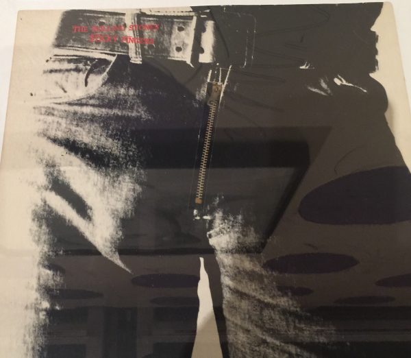 Sticky fingers, la portada del disco favorito de Tía Amalia, The Rolling Stones.