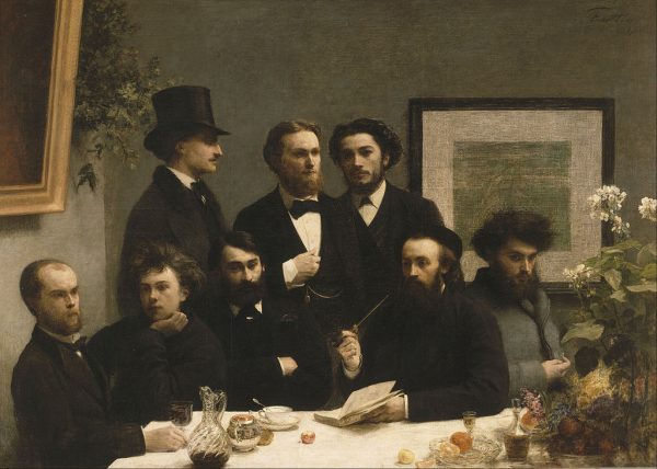 Henri Fantin LAtour, Alrededro de la Mesa, 1872, Museo D'Orsay Paris