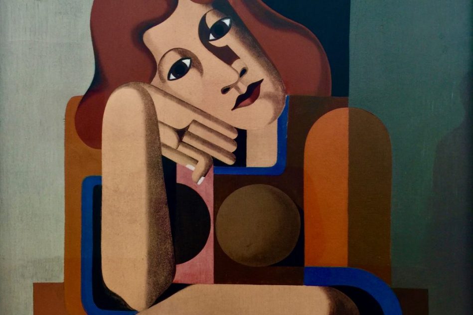 Heinrich Hoerle, 1930 Melancholisches Mädchen