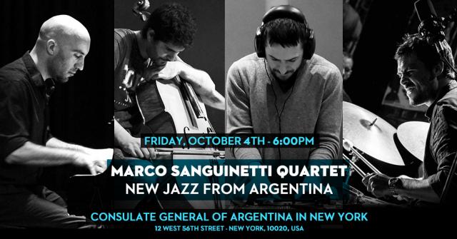 MARCO SANGUINETTI QUARTET / New Jazz from Argentina