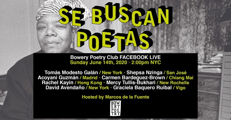 se buscan poetas