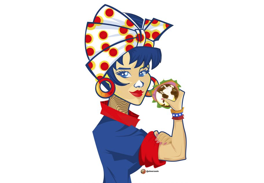 Viñeta por: Alexander Almarza, Arepa Power Mundi